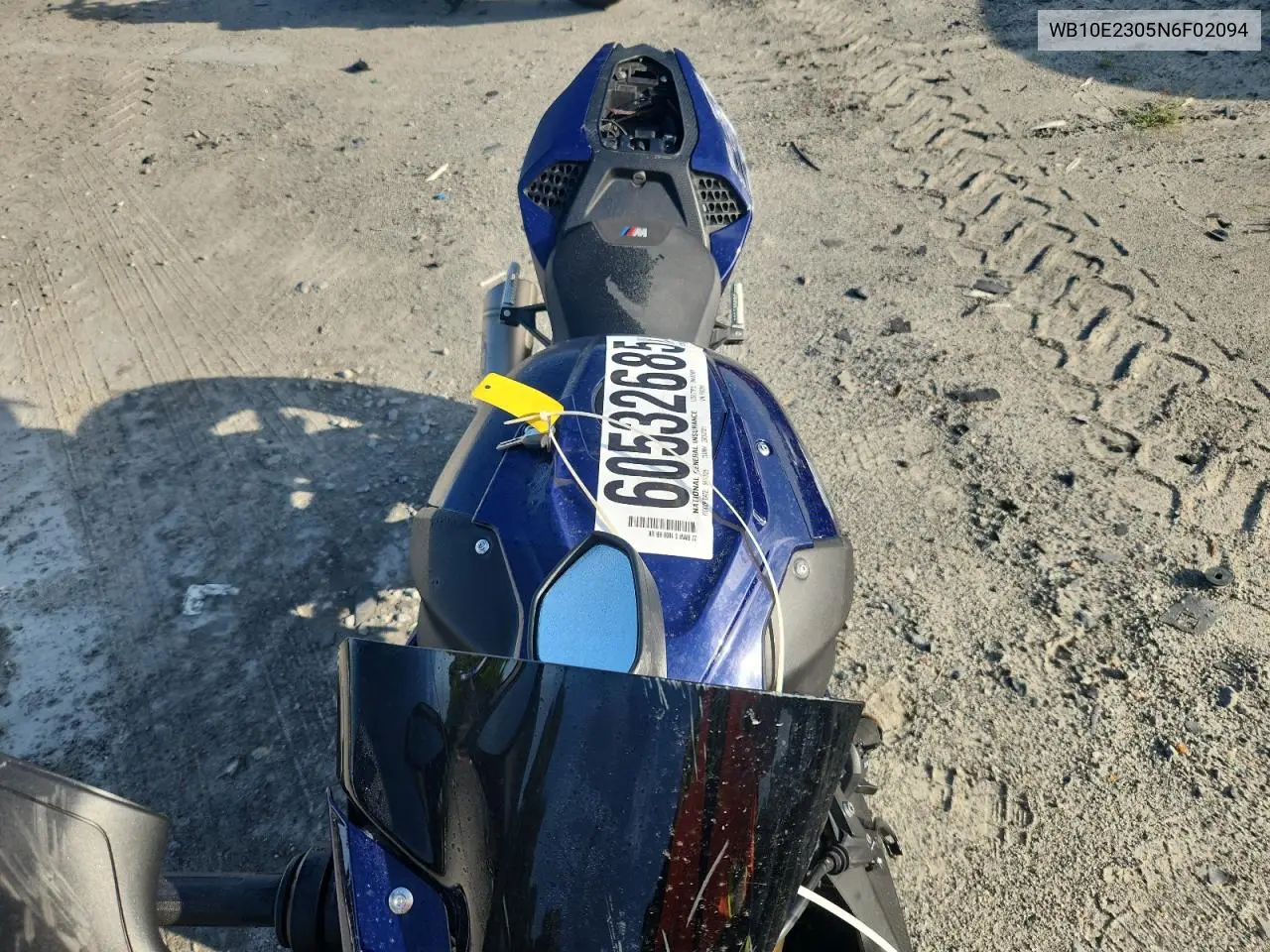 2022 BMW S 1000 Rr VIN: WB10E2305N6F02094 Lot: 60532685