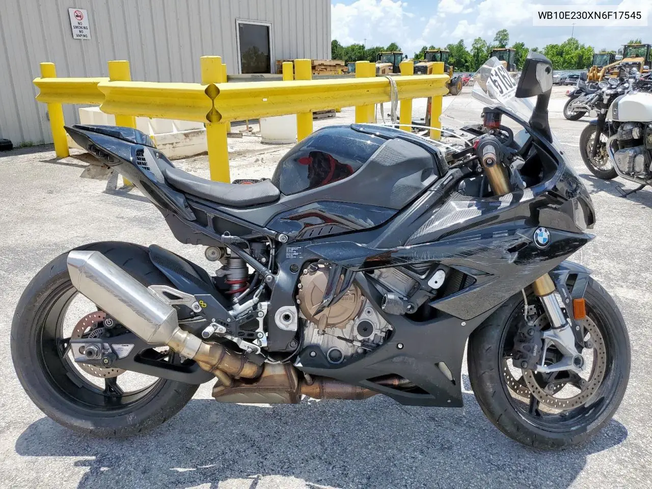 2022 BMW S 1000 Rr VIN: WB10E230XN6F17545 Lot: 61629685