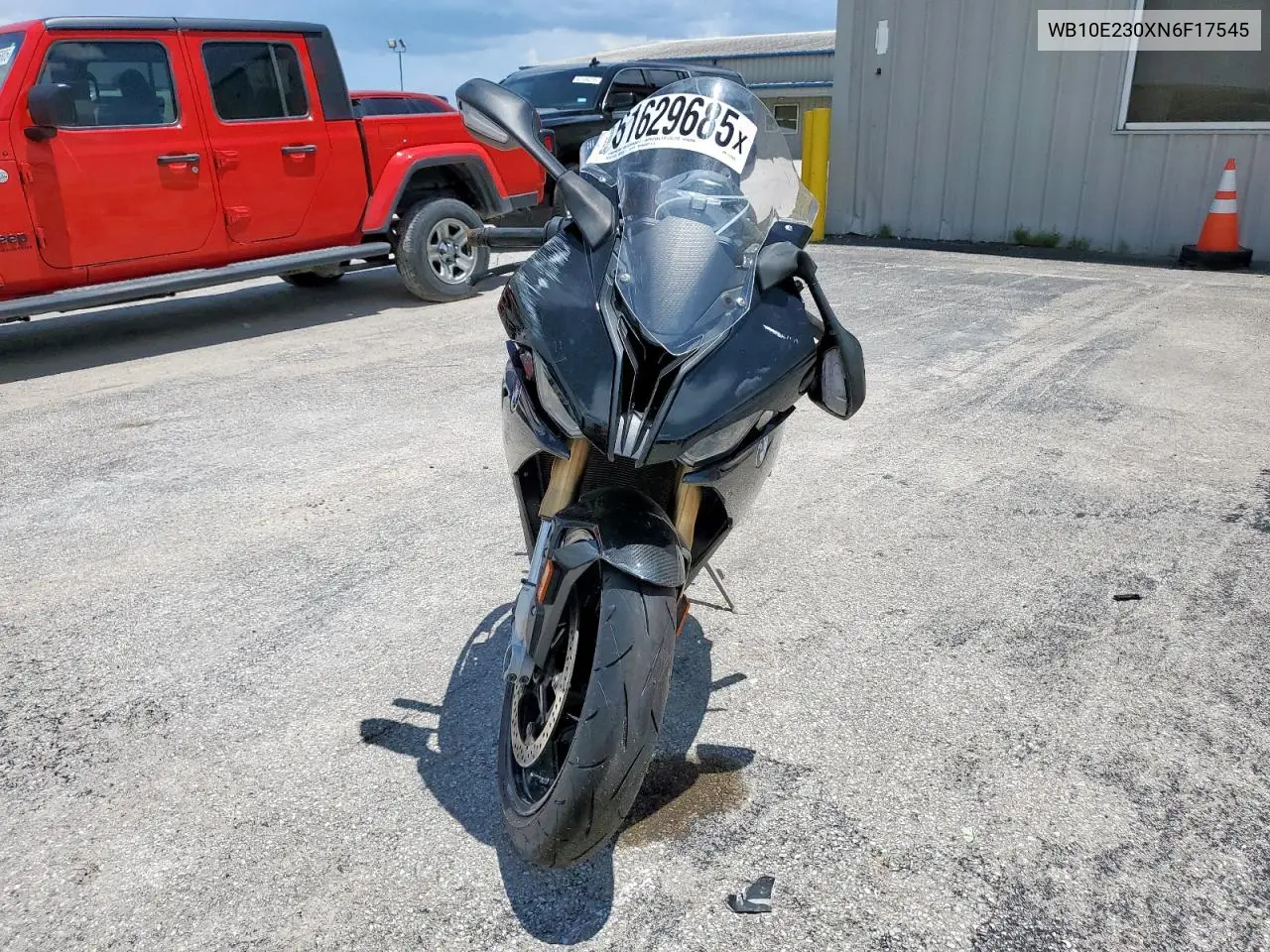 2022 BMW S 1000 Rr VIN: WB10E230XN6F17545 Lot: 61629685