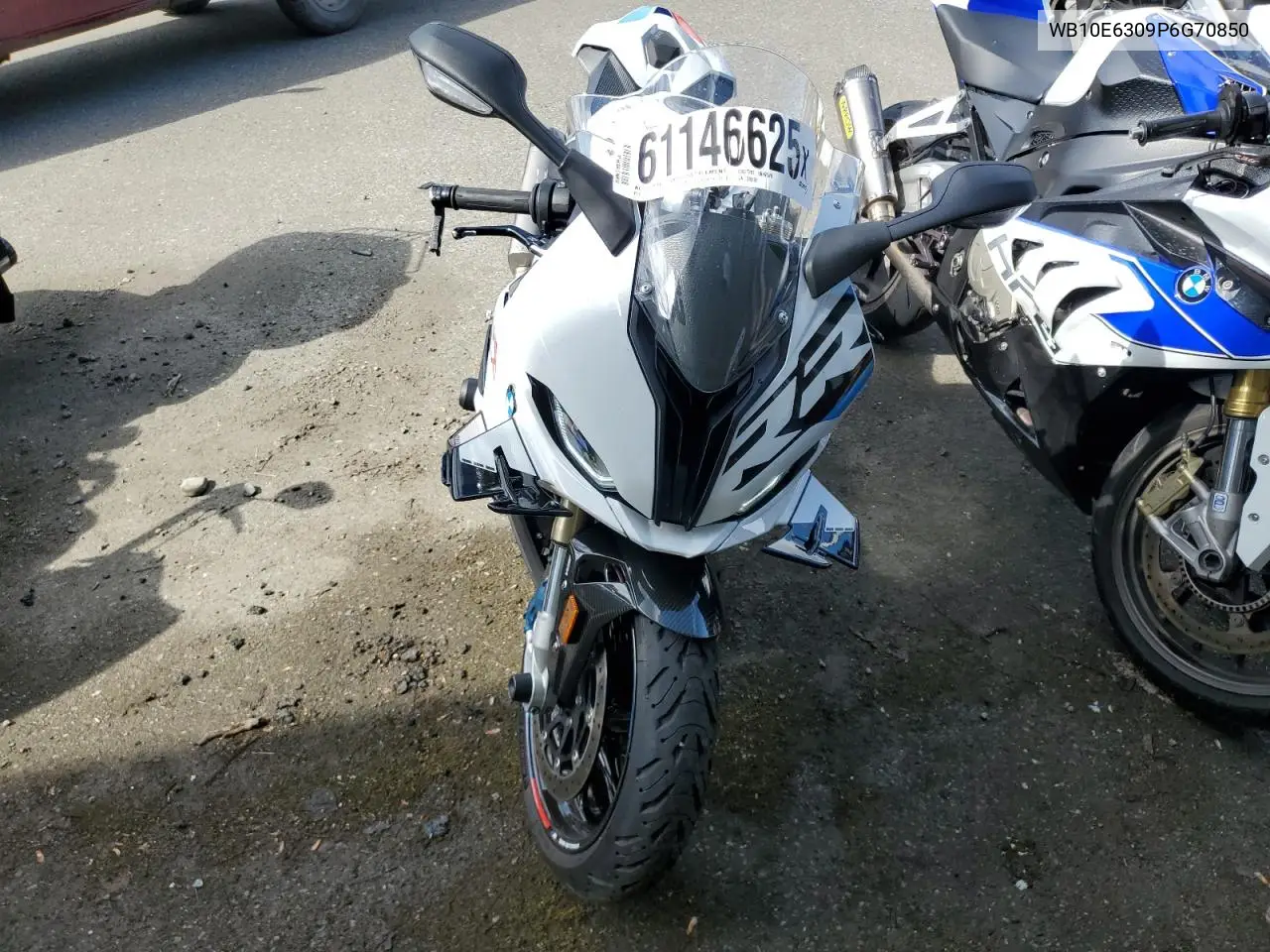 2023 BMW S 1000 Rr VIN: WB10E6309P6G70850 Lot: 61146625
