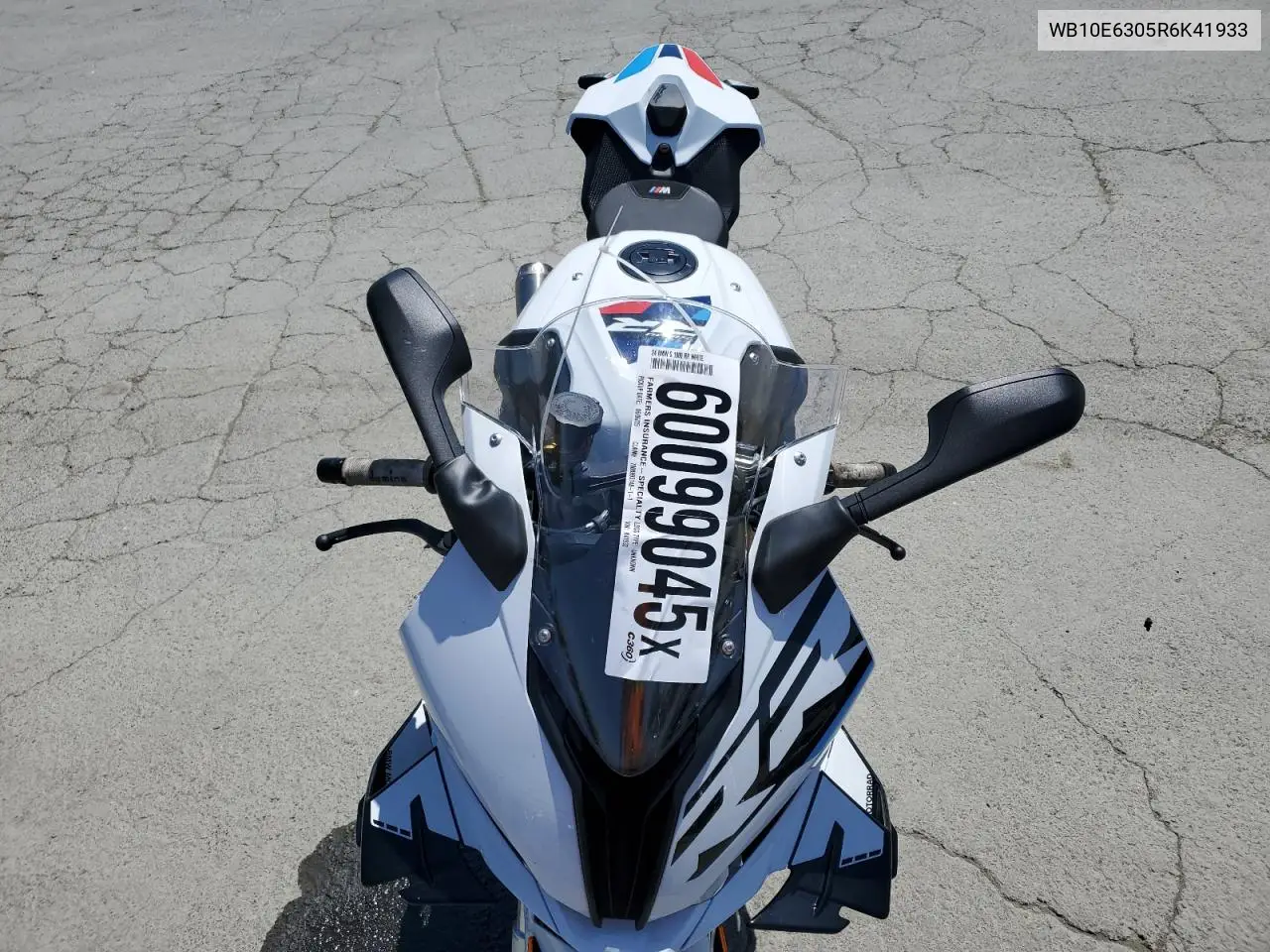2024 BMW S 1000 Rr VIN: WB10E6305R6K41933 Lot: 60099045