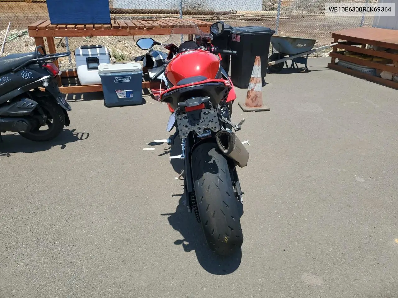 2024 BMW S 1000 Rr VIN: WB10E6300R6K69364 Lot: 63124415