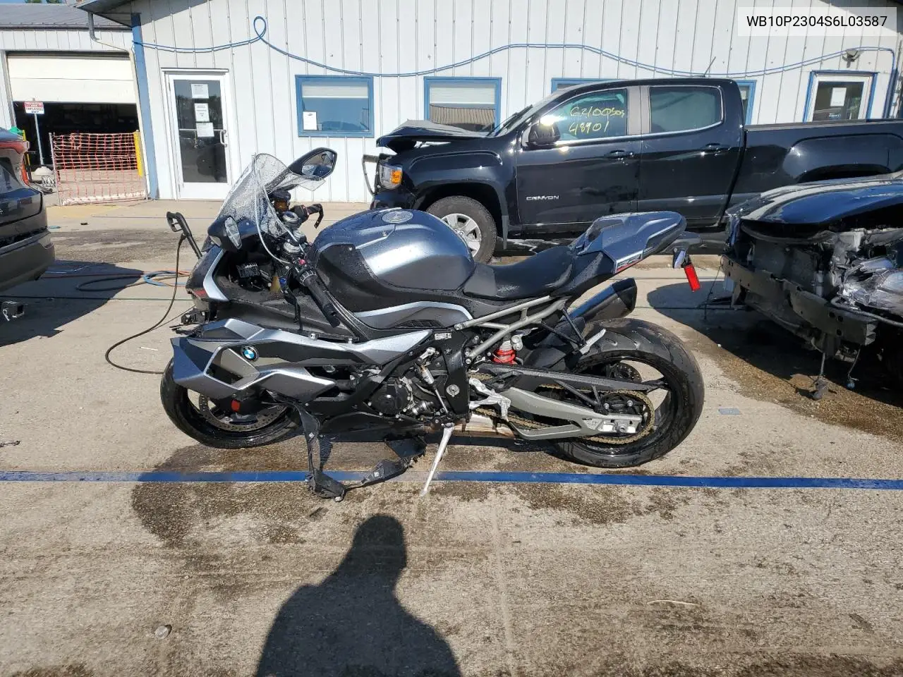 2025 BMW S 1000 Rr VIN: WB10P2304S6L03587 Lot: 60844455