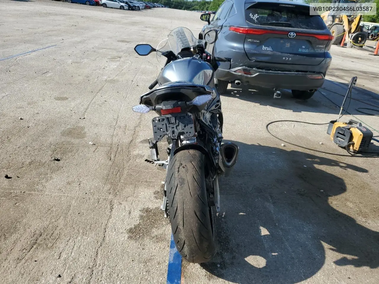 2025 BMW S 1000 Rr VIN: WB10P2304S6L03587 Lot: 60844455