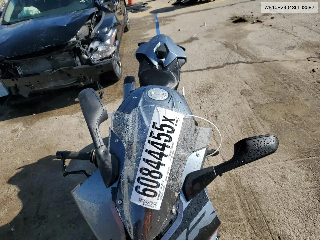 2025 BMW S 1000 Rr VIN: WB10P2304S6L03587 Lot: 60844455