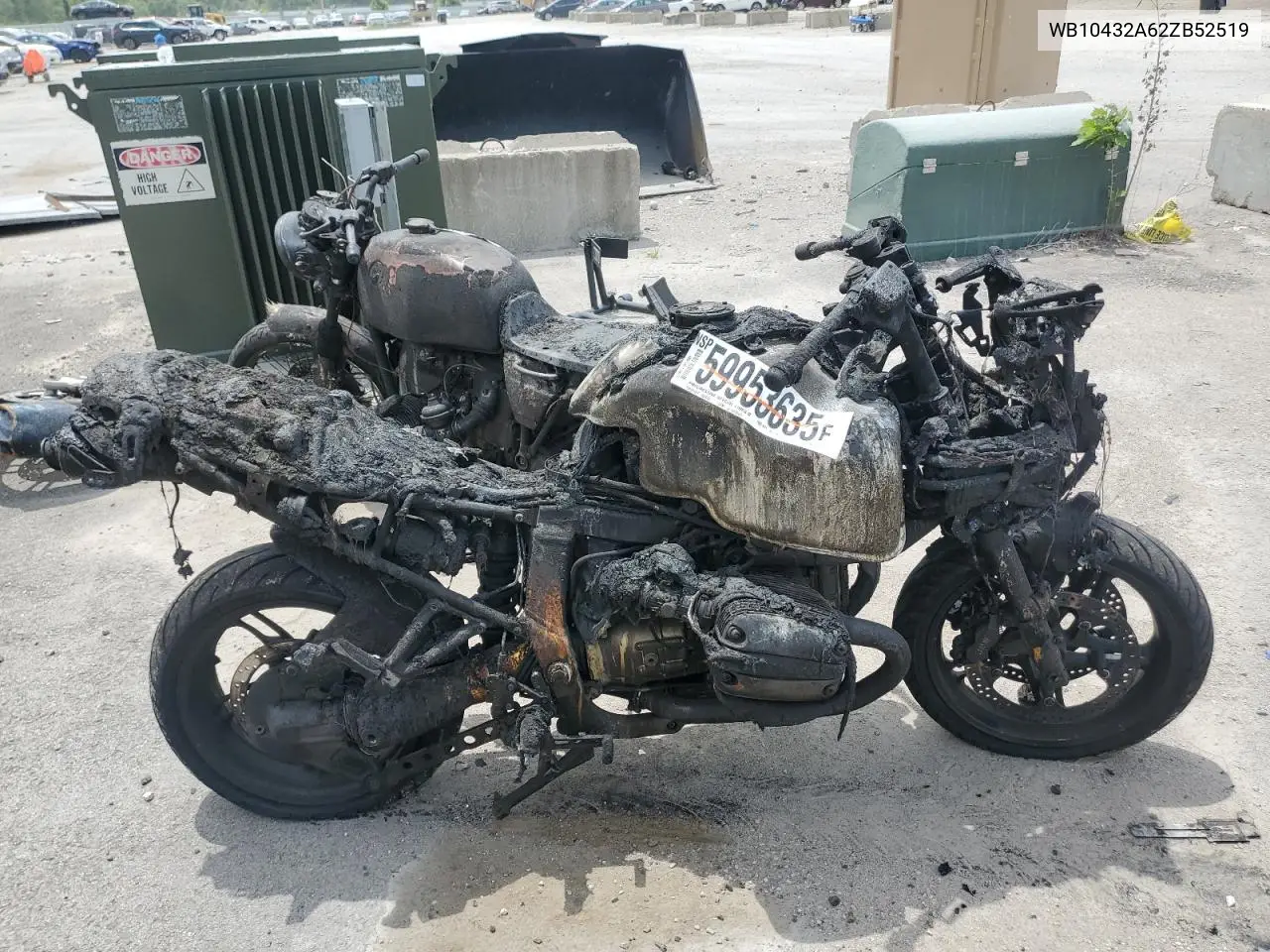 2002 BMW R1100 S VIN: WB10432A62ZB52519 Lot: 59953635