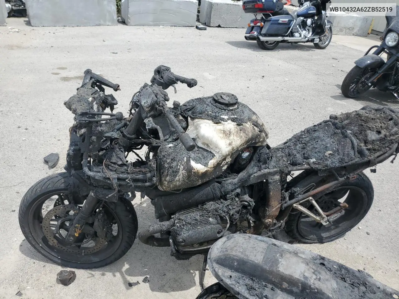 2002 BMW R1100 S VIN: WB10432A62ZB52519 Lot: 59953635