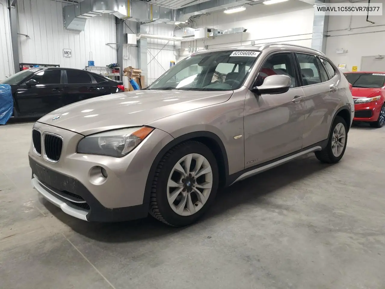 2012 BMW X1 xDrive28I VIN: WBAVL1C55CVR78377 Lot: 62356085