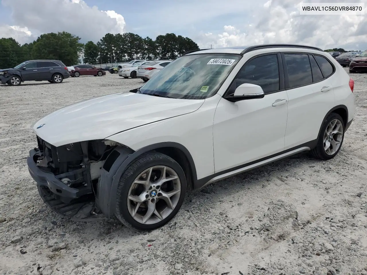 2013 BMW X1 xDrive28I VIN: WBAVL1C56DVR84870 Lot: 59072025