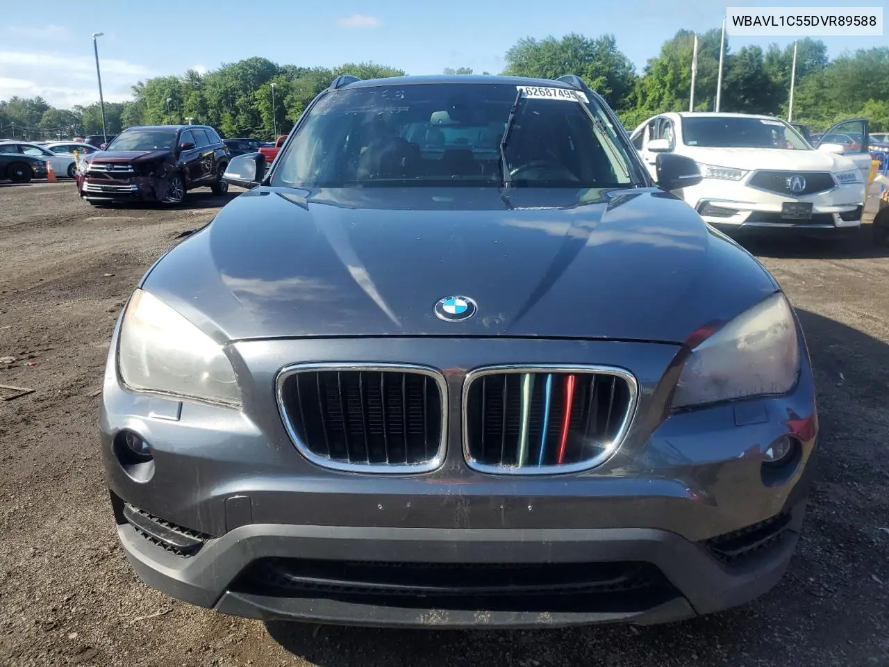 2013 BMW X1 xDrive28I VIN: WBAVL1C55DVR89588 Lot: 62687495