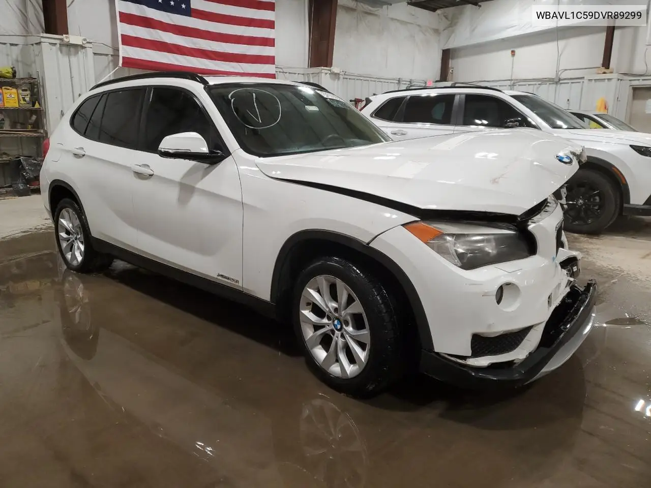 2013 BMW X1 xDrive28I VIN: WBAVL1C59DVR89299 Lot: 84300094