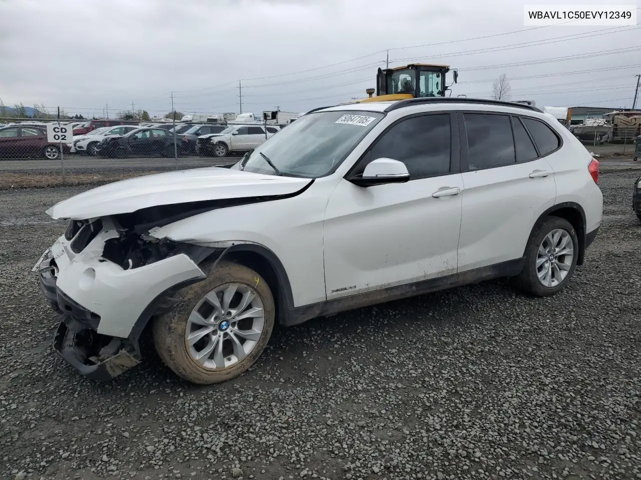 2014 BMW X1 xDrive28I VIN: WBAVL1C50EVY12349 Lot: 50647105