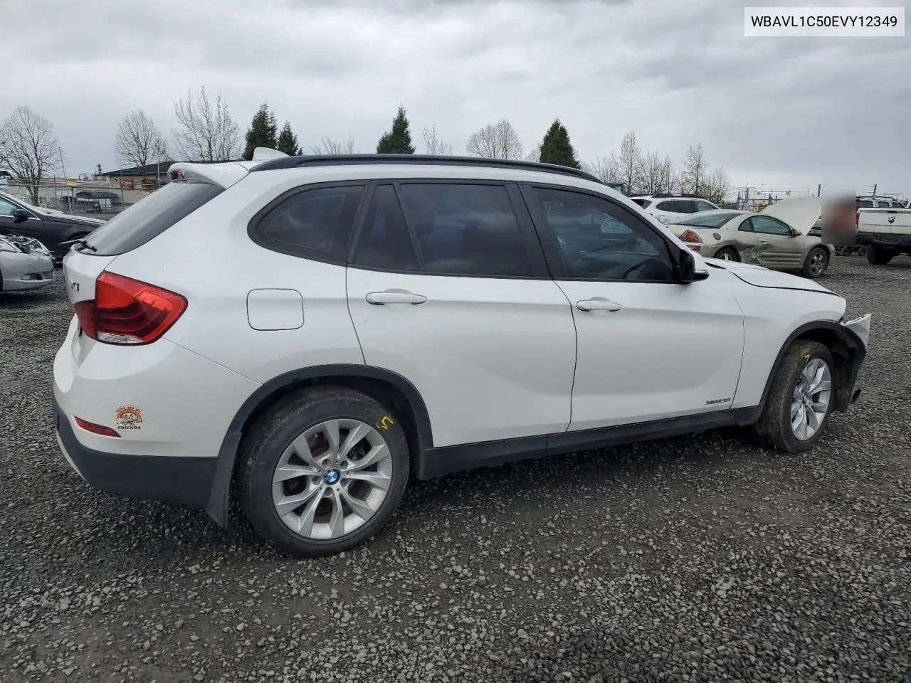 2014 BMW X1 xDrive28I VIN: WBAVL1C50EVY12349 Lot: 50647105
