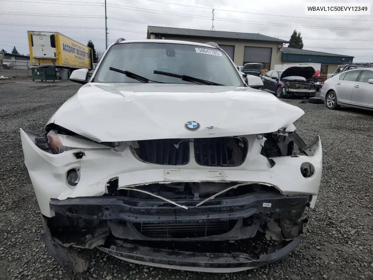 2014 BMW X1 xDrive28I VIN: WBAVL1C50EVY12349 Lot: 50647105