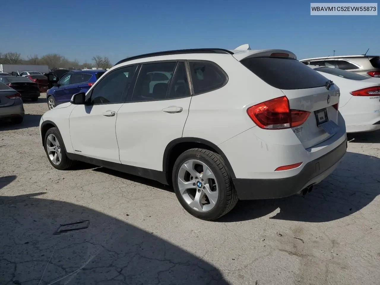 2014 BMW X1 Sdrive28I VIN: WBAVM1C52EVW55873 Lot: 52191135