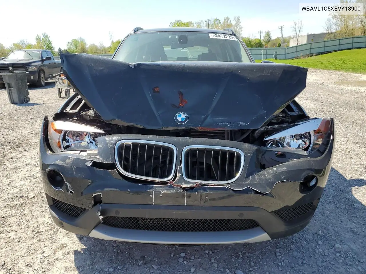 2014 BMW X1 xDrive28I VIN: WBAVL1C5XEVY13900 Lot: 56472225