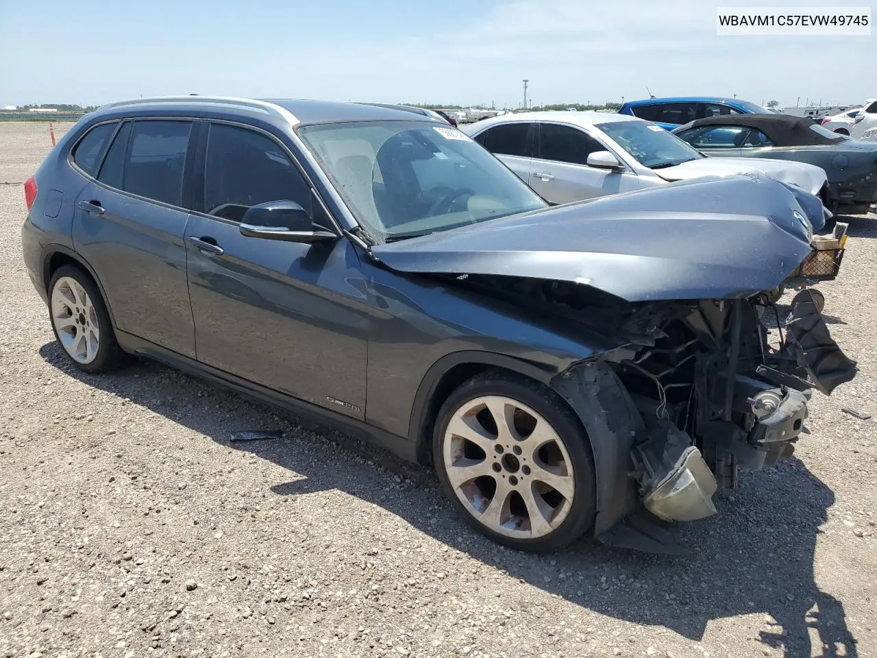 2014 BMW X1 Sdrive28I VIN: WBAVM1C57EVW49745 Lot: 56687945