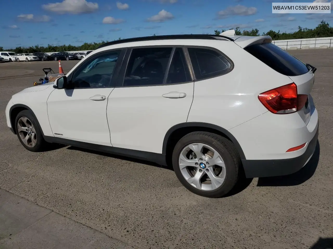 2014 BMW X1 Sdrive28I VIN: WBAVM1C53EVW51203 Lot: 56909255