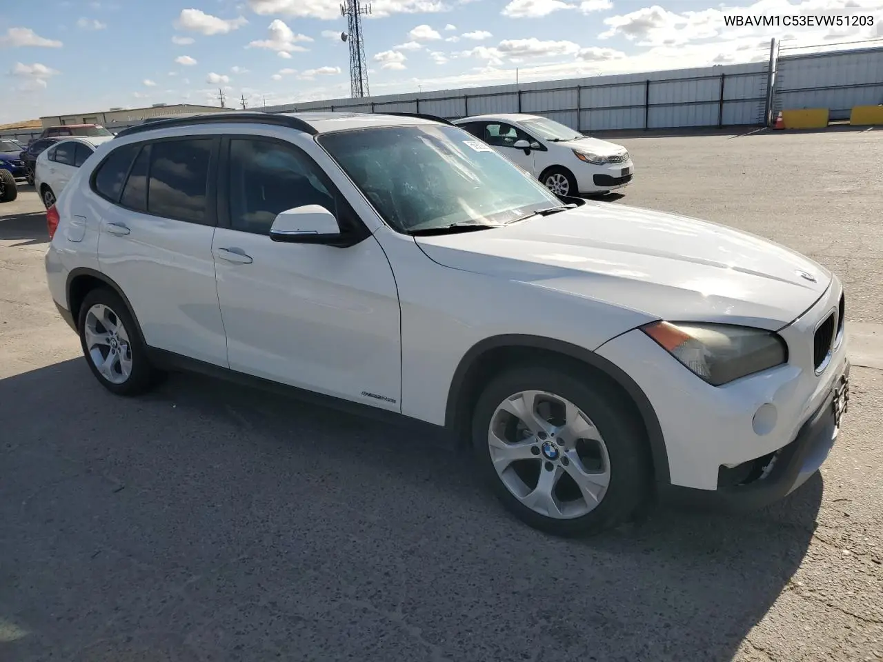2014 BMW X1 Sdrive28I VIN: WBAVM1C53EVW51203 Lot: 56909255