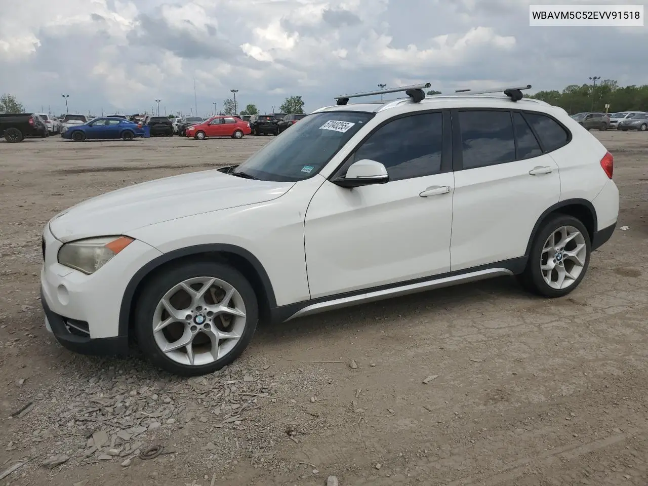2014 BMW X1 xDrive35I VIN: WBAVM5C52EVV91518 Lot: 57040255