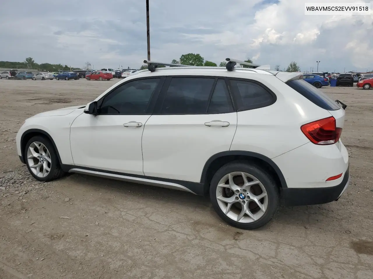 2014 BMW X1 xDrive35I VIN: WBAVM5C52EVV91518 Lot: 57040255
