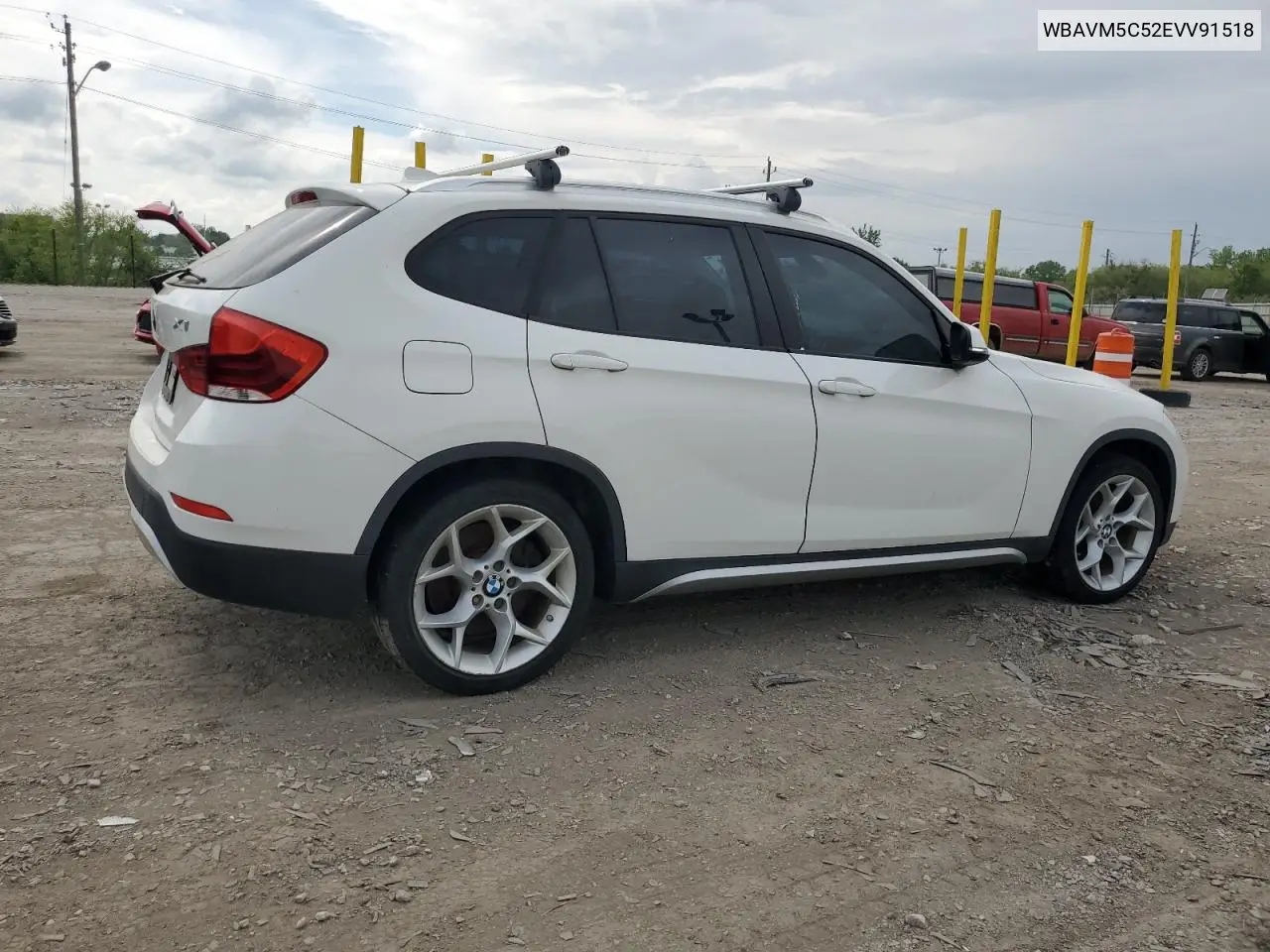 2014 BMW X1 xDrive35I VIN: WBAVM5C52EVV91518 Lot: 57040255