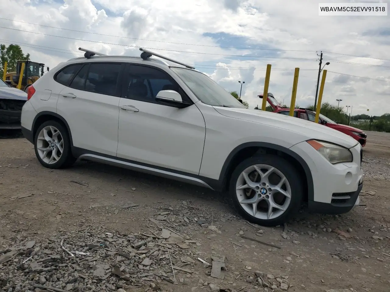 2014 BMW X1 xDrive35I VIN: WBAVM5C52EVV91518 Lot: 57040255
