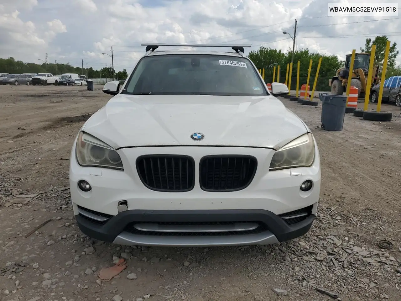 2014 BMW X1 xDrive35I VIN: WBAVM5C52EVV91518 Lot: 57040255
