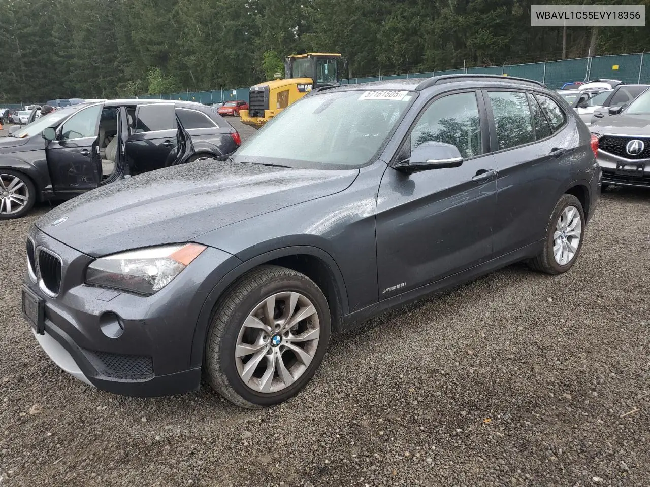 2014 BMW X1 xDrive28I VIN: WBAVL1C55EVY18356 Lot: 57161505