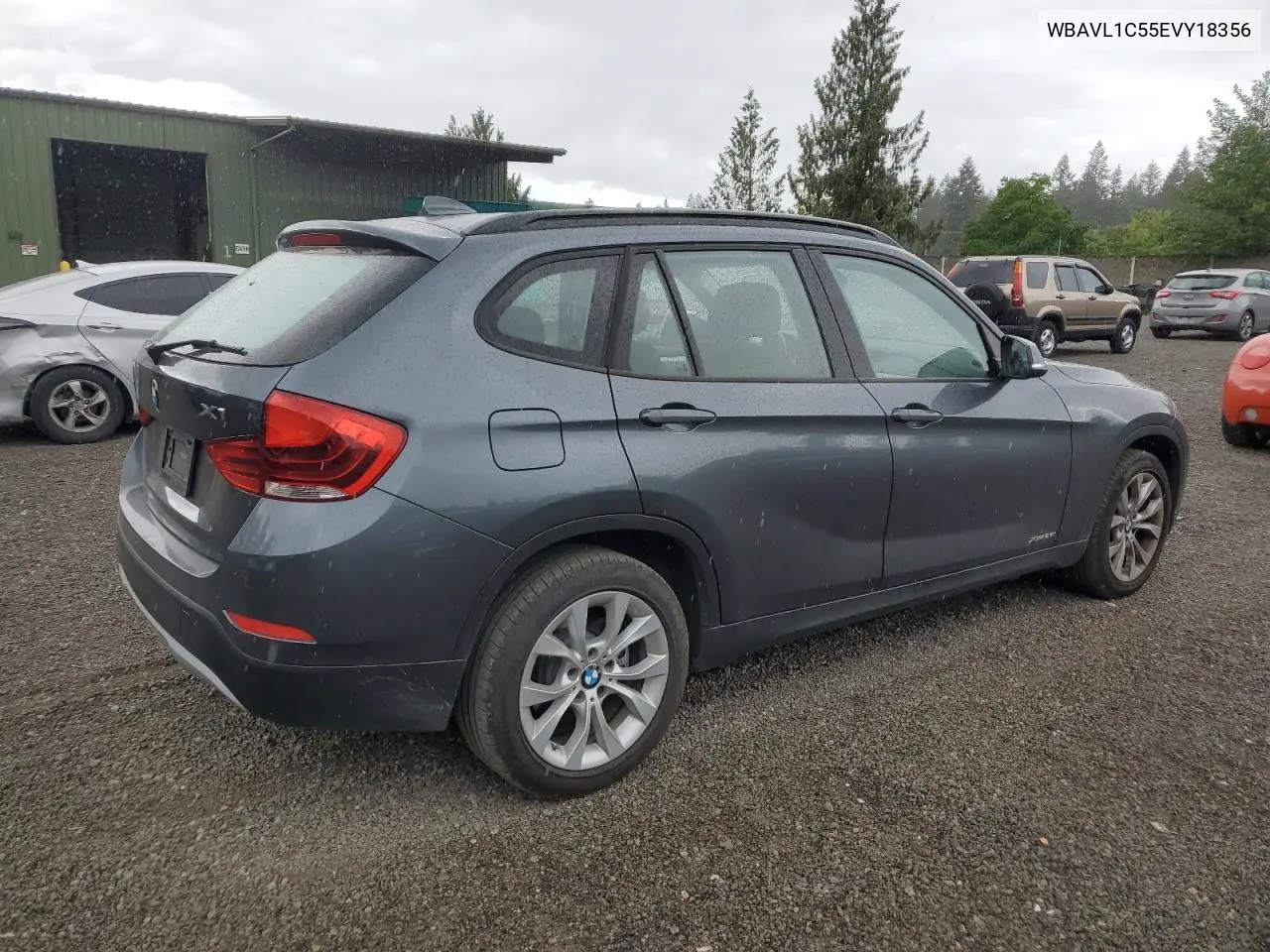 2014 BMW X1 xDrive28I VIN: WBAVL1C55EVY18356 Lot: 57161505