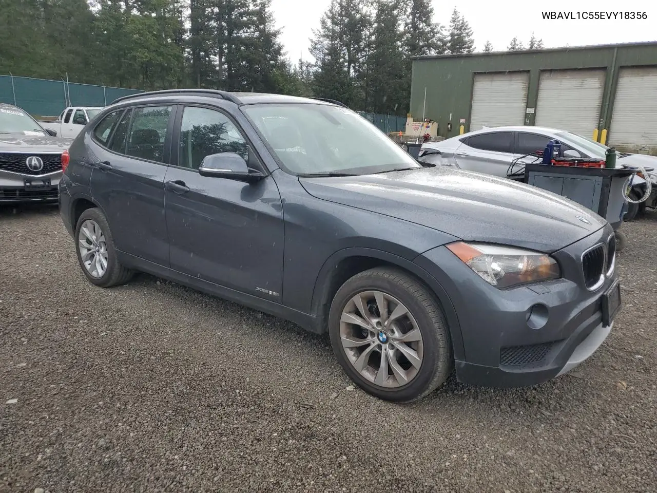 2014 BMW X1 xDrive28I VIN: WBAVL1C55EVY18356 Lot: 57161505