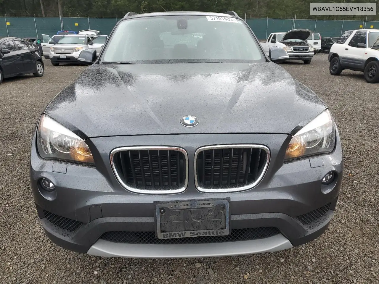2014 BMW X1 xDrive28I VIN: WBAVL1C55EVY18356 Lot: 57161505