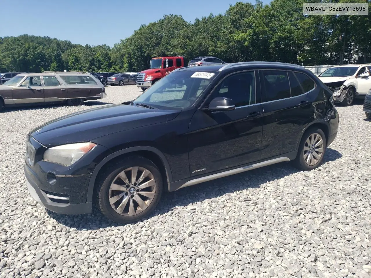 2014 BMW X1 xDrive28I VIN: WBAVL1C52EVY13695 Lot: 58582045