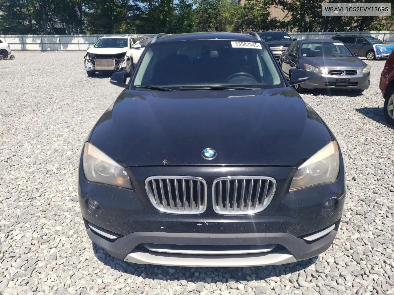 2014 BMW X1 xDrive28I VIN: WBAVL1C52EVY13695 Lot: 58582045