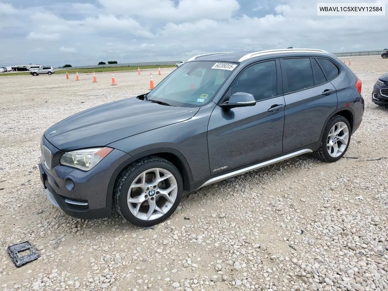 2014 BMW X1 xDrive28I VIN: WBAVL1C5XEVY12584 Lot: 60209315
