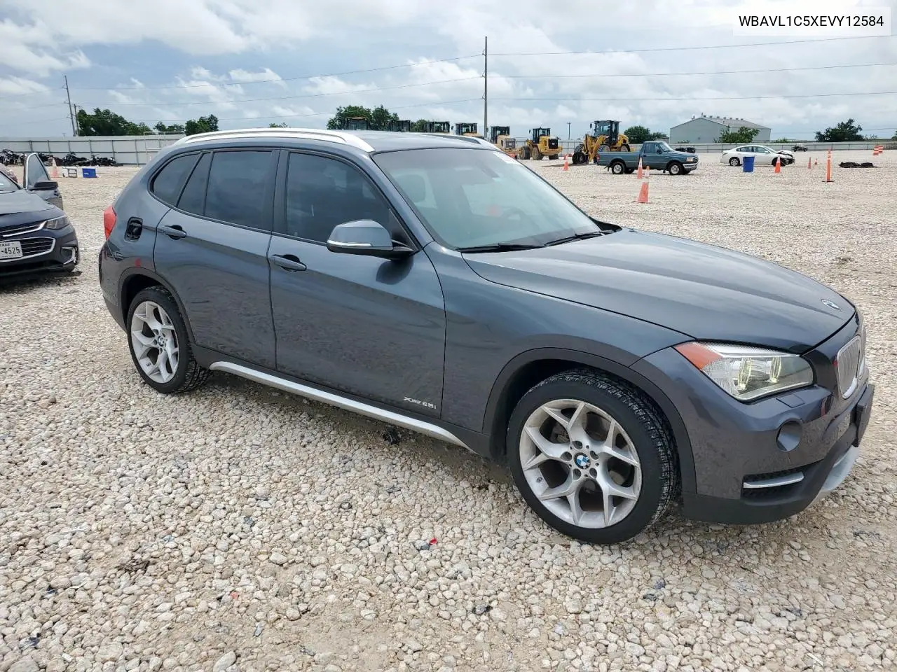 2014 BMW X1 xDrive28I VIN: WBAVL1C5XEVY12584 Lot: 60209315