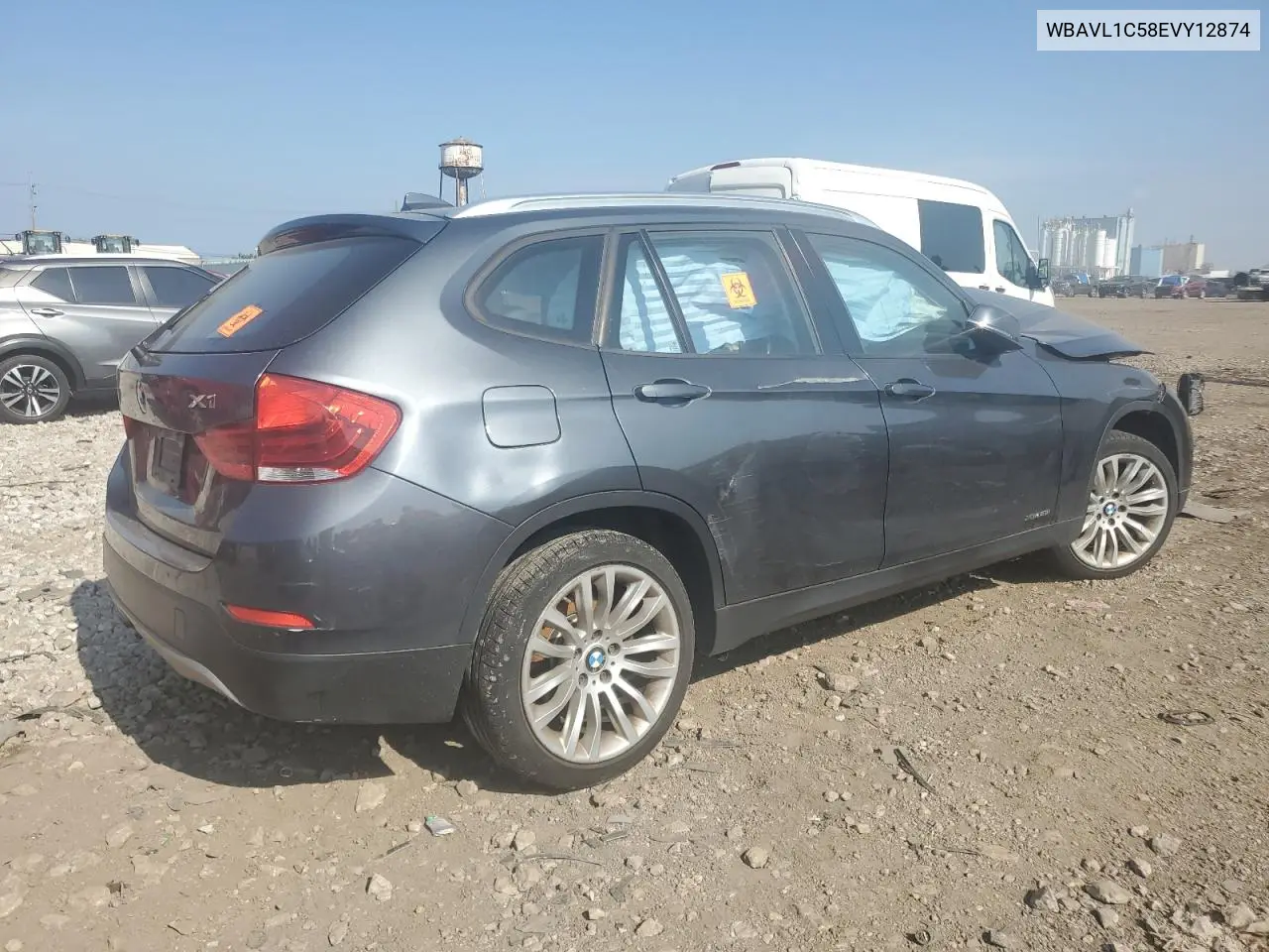 2014 BMW X1 xDrive28I VIN: WBAVL1C58EVY12874 Lot: 60562655