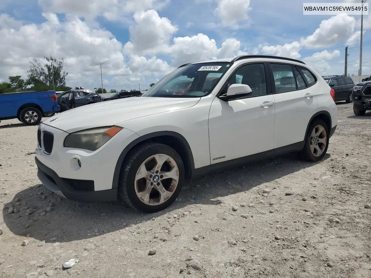 2014 BMW X1 Sdrive28I VIN: WBAVM1C59EVW54915 Lot: 60639785