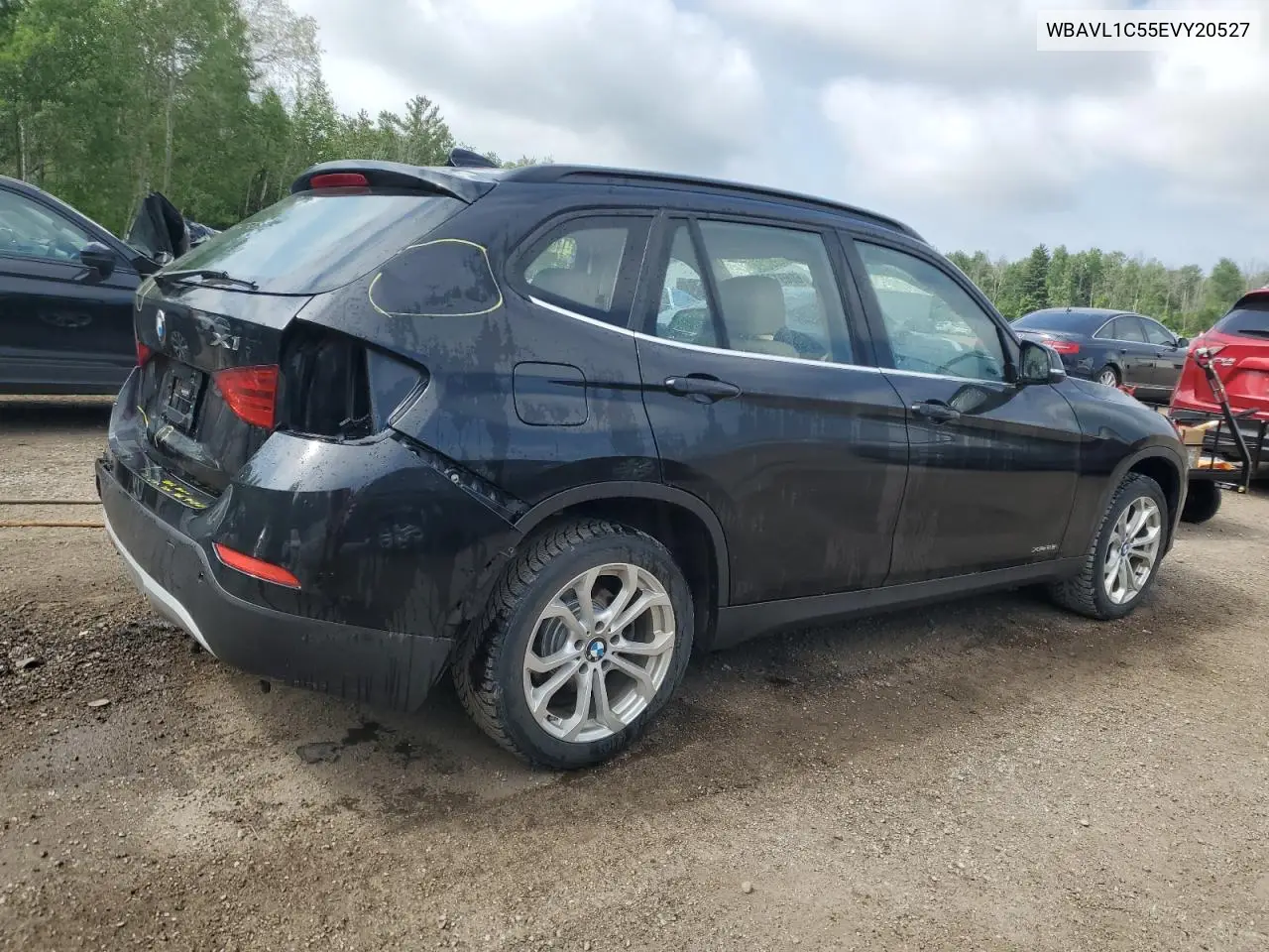 2014 BMW X1 xDrive28I VIN: WBAVL1C55EVY20527 Lot: 60691325