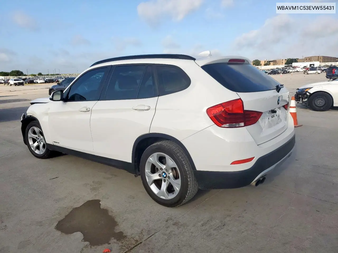 2014 BMW X1 Sdrive28I VIN: WBAVM1C53EVW55431 Lot: 61376785