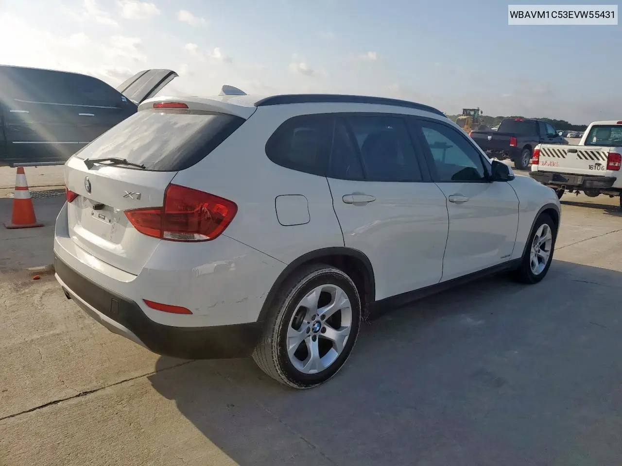 2014 BMW X1 Sdrive28I VIN: WBAVM1C53EVW55431 Lot: 61376785