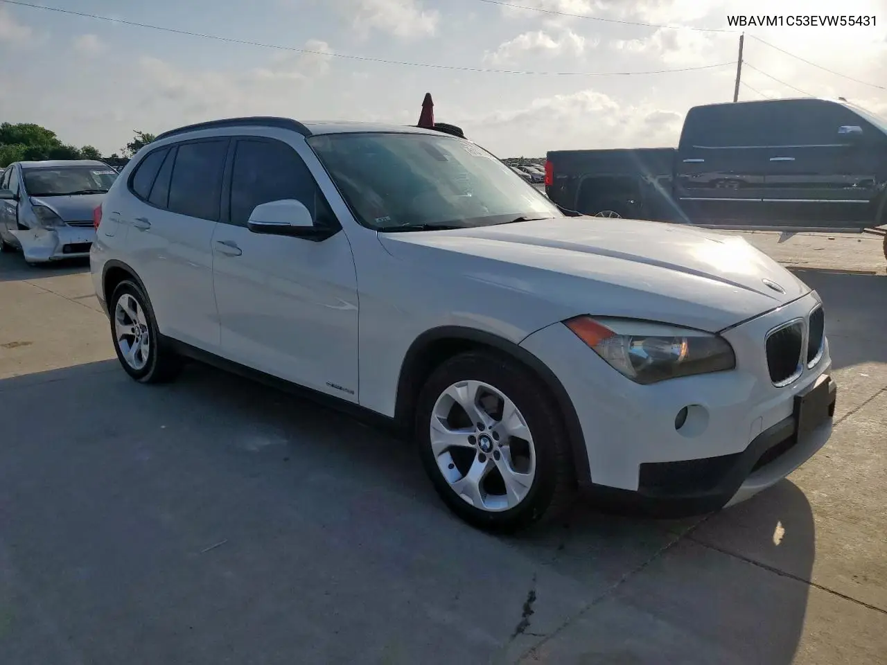 2014 BMW X1 Sdrive28I VIN: WBAVM1C53EVW55431 Lot: 61376785