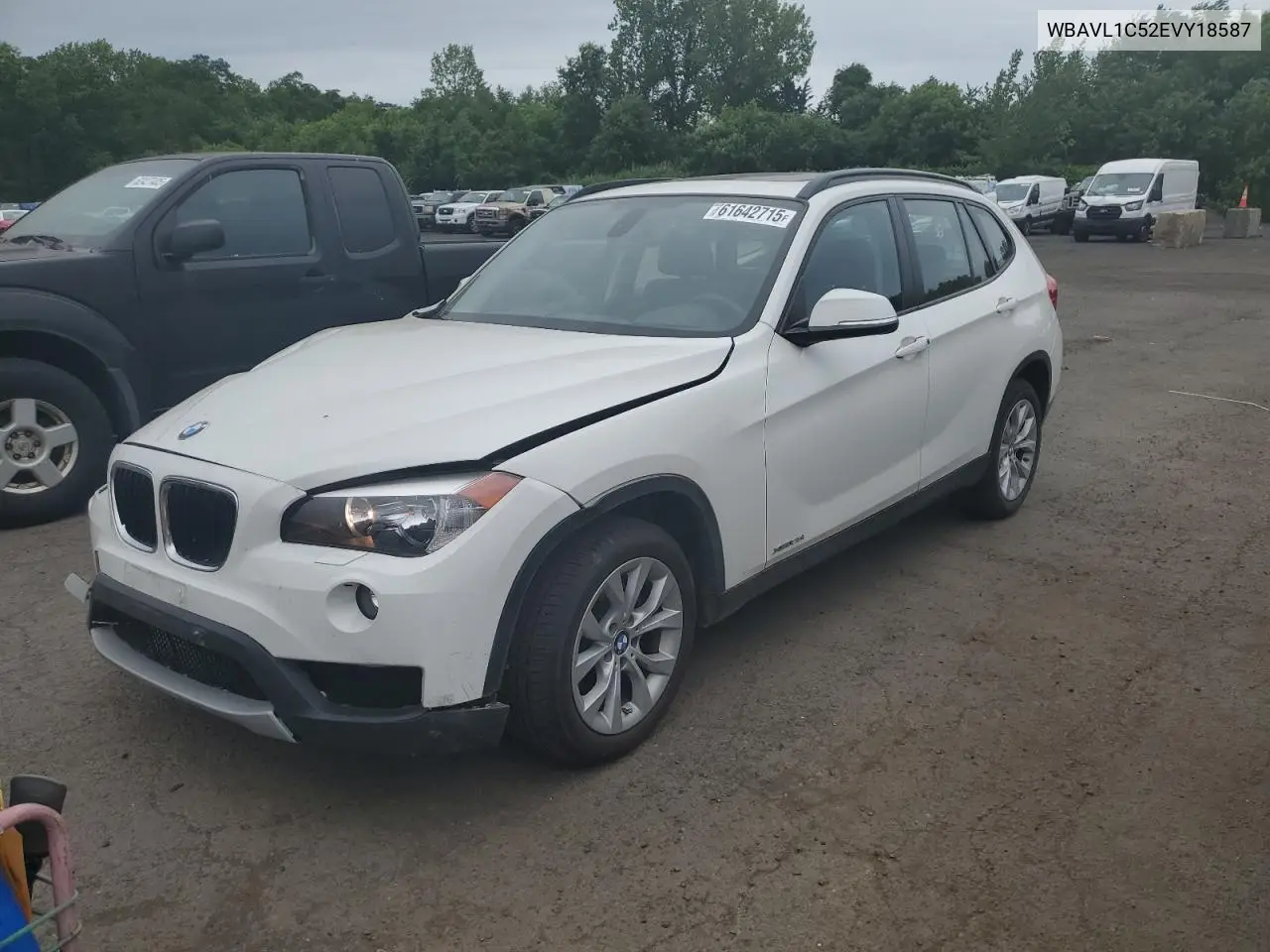 2014 BMW X1 xDrive28I VIN: WBAVL1C52EVY18587 Lot: 61642715