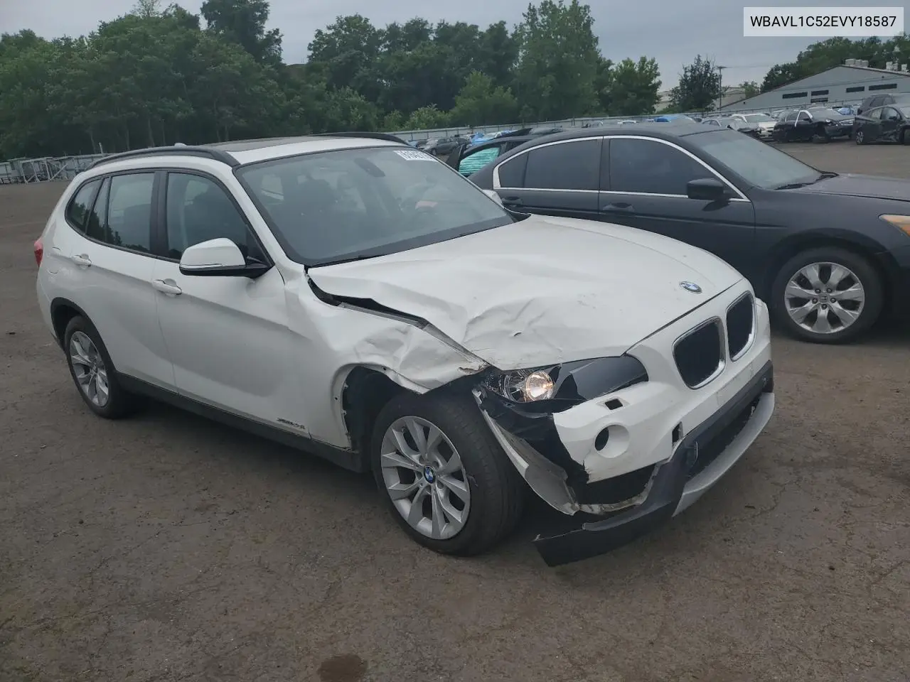 2014 BMW X1 xDrive28I VIN: WBAVL1C52EVY18587 Lot: 61642715