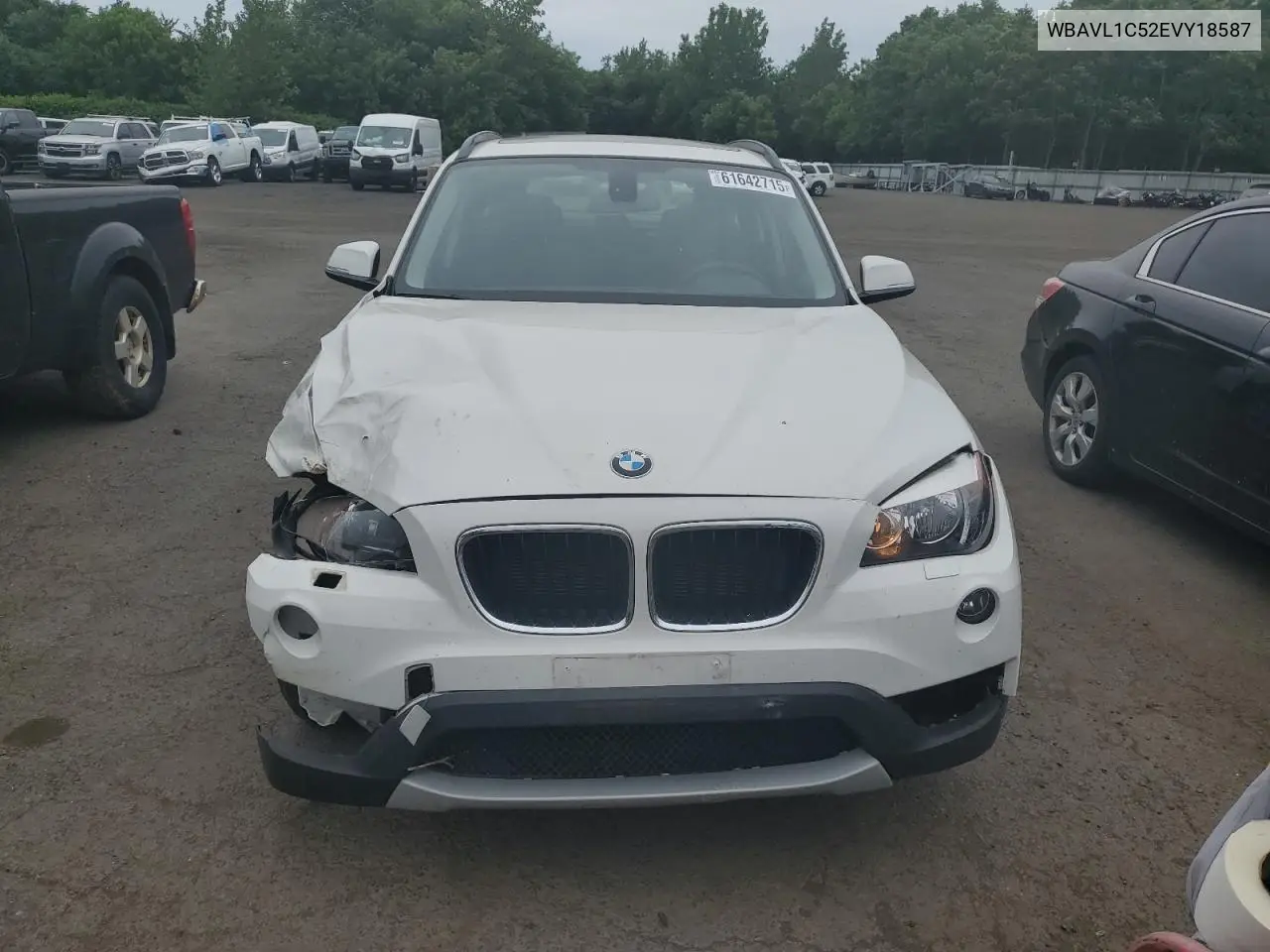 2014 BMW X1 xDrive28I VIN: WBAVL1C52EVY18587 Lot: 61642715