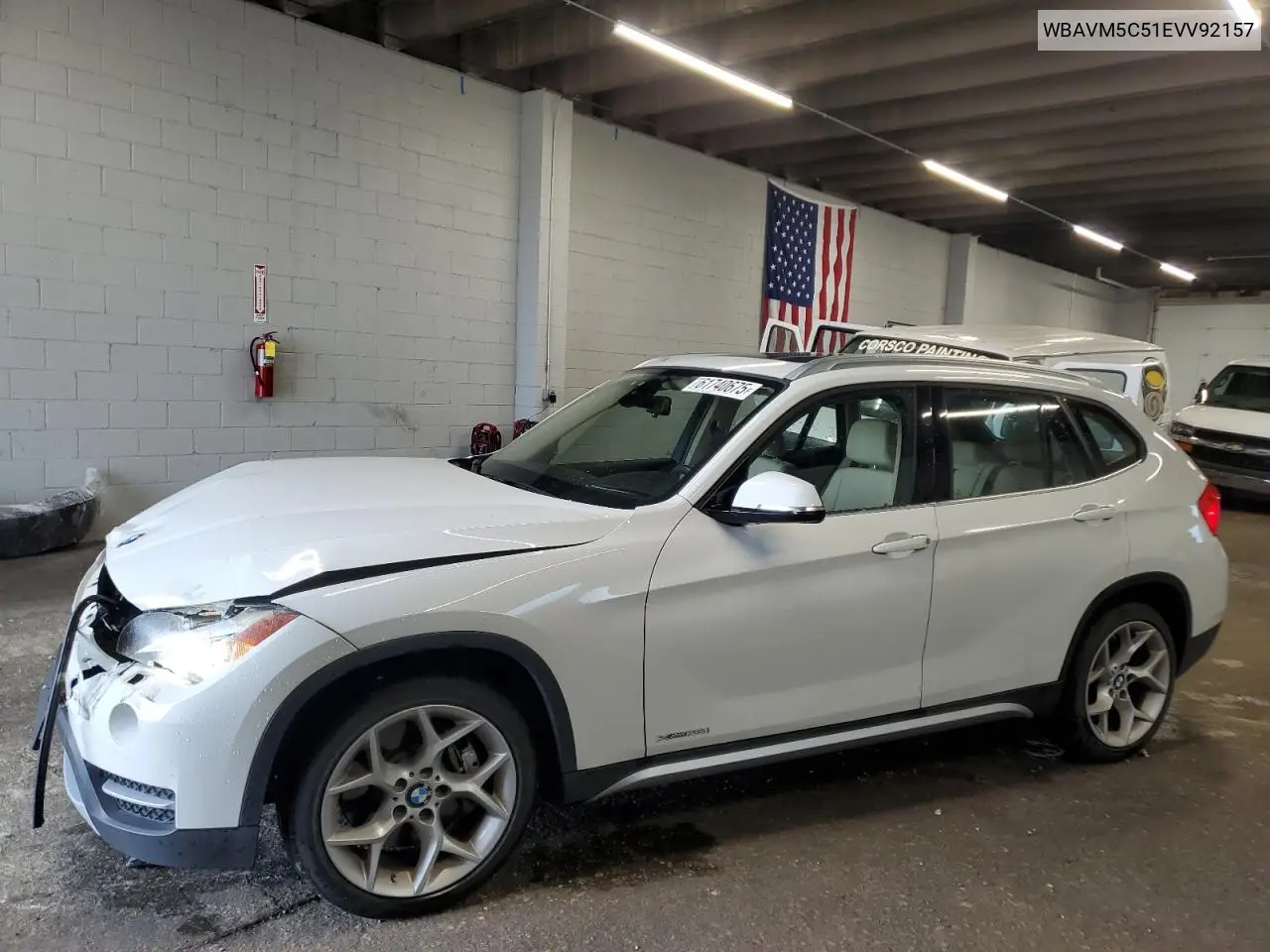 2014 BMW X1 xDrive35I VIN: WBAVM5C51EVV92157 Lot: 61740675