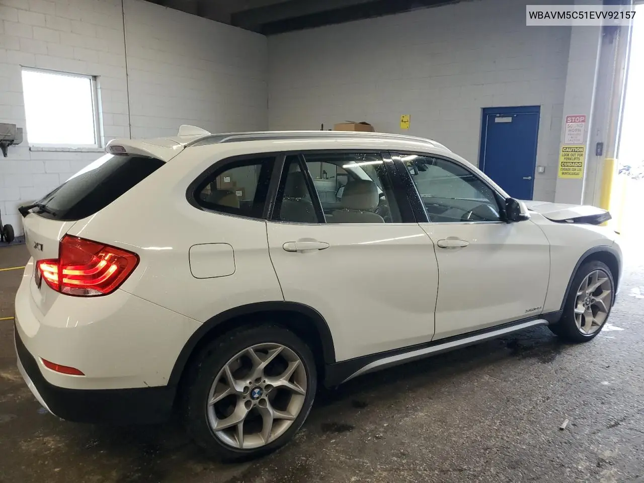 2014 BMW X1 xDrive35I VIN: WBAVM5C51EVV92157 Lot: 61740675