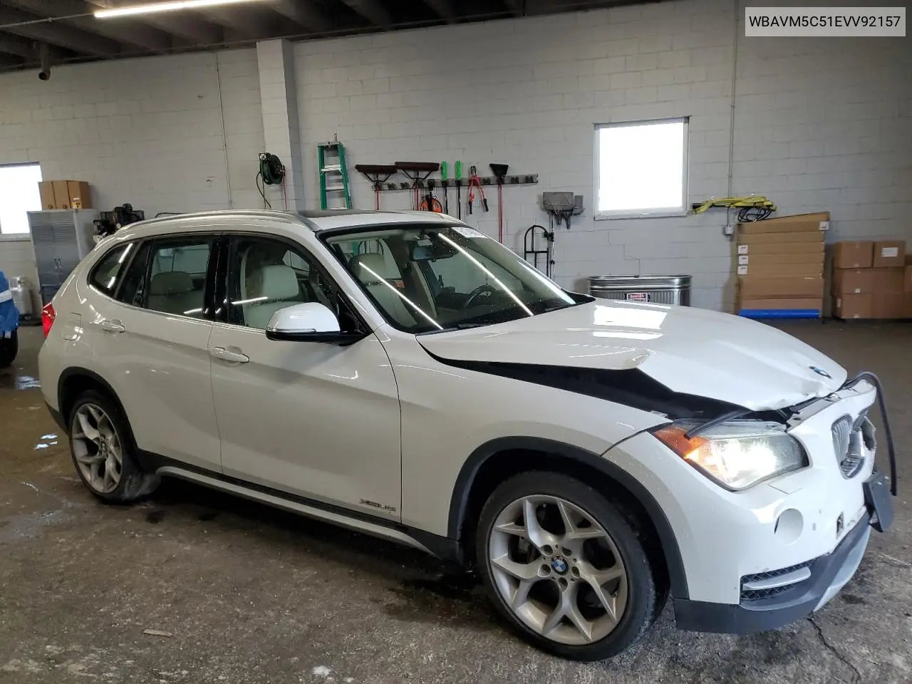 2014 BMW X1 xDrive35I VIN: WBAVM5C51EVV92157 Lot: 61740675