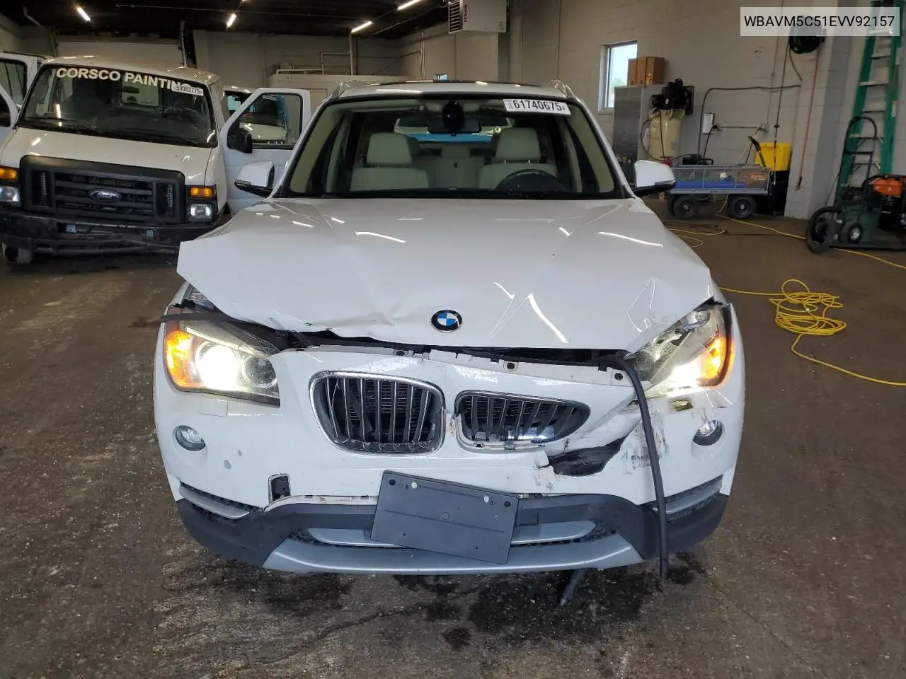2014 BMW X1 xDrive35I VIN: WBAVM5C51EVV92157 Lot: 61740675