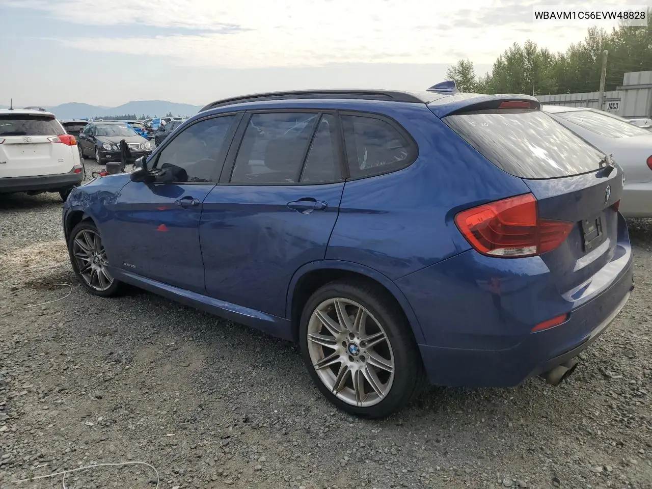 2014 BMW X1 Sdrive28I VIN: WBAVM1C56EVW48828 Lot: 61952515